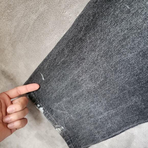 1688 Revolution Men's 34x30 Black Jeans with Embroidered Pockets Stylish Fit - Picture 8 of 12